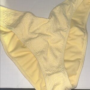 For bundles only - Hollister swim bikini bottom lace Yellow L